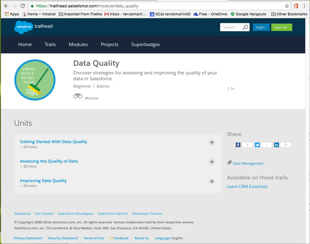 dataqualitytrailhead